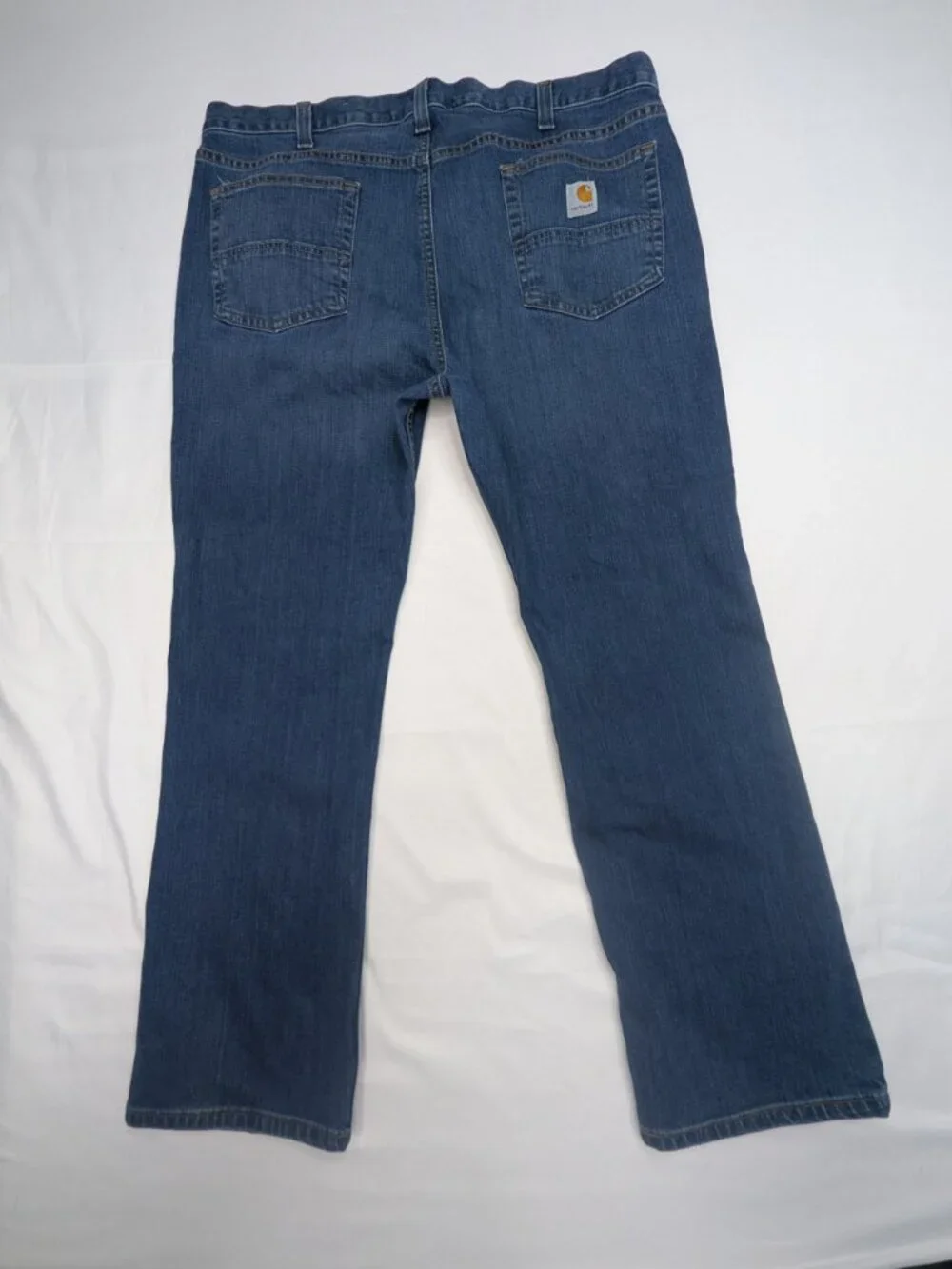 Carhartt Men's Relaxed Straight Rugged Flex Work Jeans 40x30 Blue